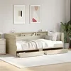 Image de vidaXL Slaapbank met lades zonder matras 75x190 cm sonoma eikenkleurig3280862