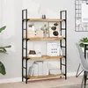 Image de vidaXL Wandschappen 2 st zwevend olieafwerking 100x20x4 cm acaciahout3279588