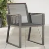 Image de vidaXL Chaises de jardin lot de 4 noir résine tressée, siège de jardin, chaise de patio, chaise de salle à manger de jardin, 4008114