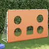Image de But de football pour enfants avec tapis de ciblage et ballon