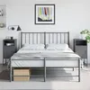 Image de vidaXL Tables de chevet 2 pcs anthracite 36x39x78 cm acier, armoire, armoire latérale, meuble de chambre à coucher, table de 846571