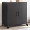 Image de Buffet noir 68,5x39x72 cm acier