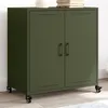 Image de Buffet vert olive 68,5x39x72 cm acier