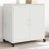 Image de Buffet blanc 68,5x39x72 cm acier