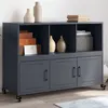 Image de vidaXL Buffet, Armoire avec Porte, Placard avec Rangement, Organisateur de Salle de Séjour Salon Maison Intérieur, 846736