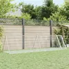 Image de vidaXL Konijnenhok 400x105x91 cm gegalvaniseerd staal zilverkleurig3281531