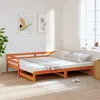 Image de Lit de jour et lit gigogne sans matelas 90x200 cm bois massif
