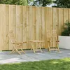 Image de vidaXL Chaises pliables de jardin lot de 2 43x54x88 cm bambou, chaise pliable, meuble d'extérieur, chaise à manger, meuble 368039