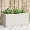 Image de vidaXL Jardinière, Lit Surélevé, Bac à Fleurs, Pot de Plantes, Boîte à Fleurs Jardin Patio Terrasse Arrière-cour Extérieur, 368776