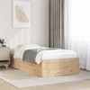 Image de vidaXL Cadre de lit sans matelas 90x190 cm bois de pin massif 846843
