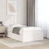Image de vidaXL Cadre de lit sans matelas blanc 75x190 cm bois de pin massif 846847