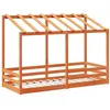 Image de Lit enfant vidaxl 195.5 x 97.5 x 138 cm en cire sans sommier de couleur