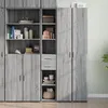 Image de vidaXL Buffet haut sonoma gris 30x42,5x185 cm bois d'ingénierie 846241
