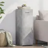 Image de vidaXL Buffet gris béton 30x42,5x93 cm bois d'ingénierie 846274