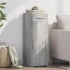 Image de vidaXL Buffet sonoma gris 30x42,5x93 cm bois d'ingénierie 846276