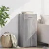 Image de vidaXL Buffet sonoma gris 40x42,5x93 cm bois d'ingénierie 846283