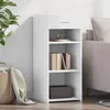 Image de vidaXL Buffet blanc 40x42,5x93 cm bois d'ingénierie, armoire, armoire latérale, armoire de rangement, armoire, placard, 846313
