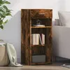 Image de Buffet chêne fumé 40x42,5x93 cm bois d ingénierie