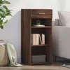Image de Buffet chêne marron 40x42,5x93 cm bois d ingénierie