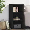 Image de vidaXL Buffet noir 45x41x93 cm bois d'ingénierie 846356