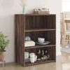 Image de Buffet chêne marron 70x41x93 cm bois d ingénierie