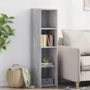 Image de Buffet sonoma gris 30x41x124 cm bois d ingénierie