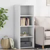 Image de vidaXL Buffet haut blanc 45x41x124 cm bois d'ingénierie 846390