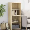 Image de vidaXL Buffet haut chêne sonoma 50x41x124 cm bois d'ingénierie, buffet, placard, armoire latérale, armoire, armoire de 846399