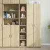 Image de Buffet haut chêne sonoma 30x41x185 cm bois d ingénierie
