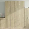Image de Buffet haut chêne sonoma 80x42,5x249 cm bois d ingénierie