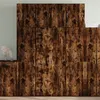 Image de Buffet haut chêne fumé 80x42,5x249 cm bois d ingénierie