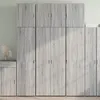 Image de Buffet haut sonoma gris 80x42,5x249 cm bois d ingénierie