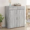 Image de vidaXL Buffet sonoma gris 80x42,5x93 cm bois d'ingénierie, armoire, armoire latérale, armoire de rangement, armoire, 3281474