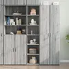 Image de Buffet haut sonoma gris 40x41x185 cm bois d ingénierie