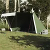 Image de Tente familiale tipi 6 personnes vert imperméable