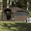 Image de Tente Familiale, Tunnel, 6 Personnes, Marron, Imperméable