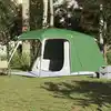 Image de Tente de Camping Dôme pour Véranda 5 Personnes Verte