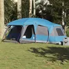 Image de Tente familiale avec dôme de porche 9personnes bleu imperméable