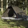 Image de Tente de camping à dôme 2 personne marron imperméable