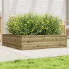 Image de Jardinière 90x90x23 cm bois de pin imprégné