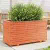 Image de vidaXL Jardinière cire marron 90x40x49,5 cm bois de pin massif847375
