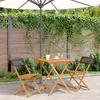 Image de vidaXL Ensemble de bistro 3 pcs noir résine tressée et bois massif, ensemble de bistro de jardin, ensemble de balcon, 3281862