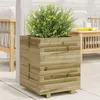 Image de Jardinière 40x40x49,5 cm bois de pin imprégné