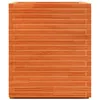 Image de Jardinière cire marron 90x60x72,5 cm bois de pin massif