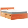 Image de Lit vidaxl 205.5 x 125.5 x 78 cm en cire de couleur
