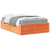 Image de Lit vidaxl 196.5 x 126.5 x 37 cm en cire de couleur
