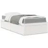 Image de vidaXL Bed met matras massief grenenhout wit 90x190 cm3281956