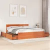 Image de vidaXL Bedframe zonder matras massief grenenhout wasbruin 180x200 cm3282341