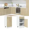 Image de vidaXL Armoire à tiroirs inférieure "Lyon" Chêne Sonoma 40 x 46 x 81,5 cm Bois d'ingénierie 847493