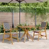 Image de vidaXL Ensemble à manger de jardin 3 pcs Bois d'acacia solide